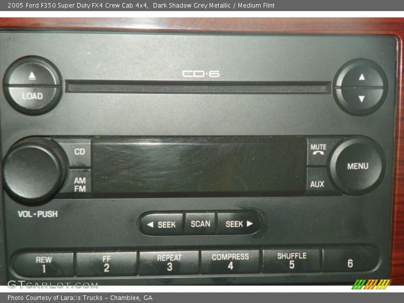 Dark Shadow Grey Metallic / Medium Flint 2005 Ford F350 Super Duty FX4 Crew Cab 4x4