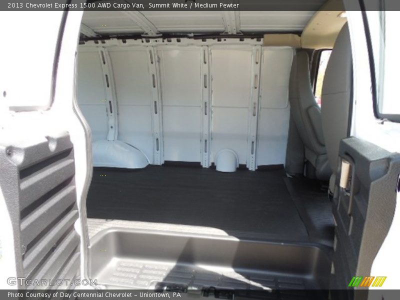 Summit White / Medium Pewter 2013 Chevrolet Express 1500 AWD Cargo Van