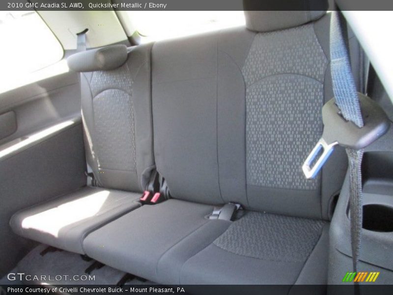 Quicksilver Metallic / Ebony 2010 GMC Acadia SL AWD