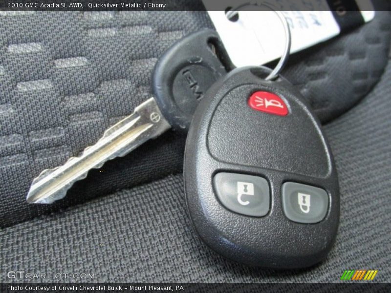 Keys of 2010 Acadia SL AWD