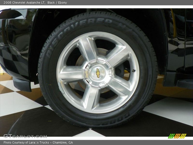 Black / Ebony 2008 Chevrolet Avalanche LT