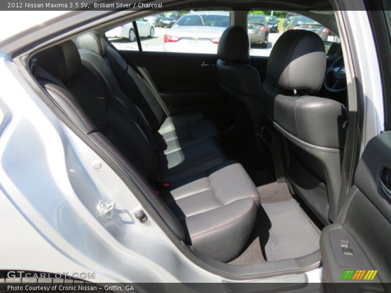 Brilliant Silver / Charcoal 2012 Nissan Maxima 3.5 SV