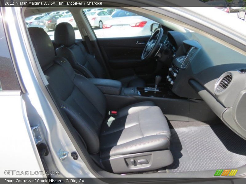 Brilliant Silver / Charcoal 2012 Nissan Maxima 3.5 SV