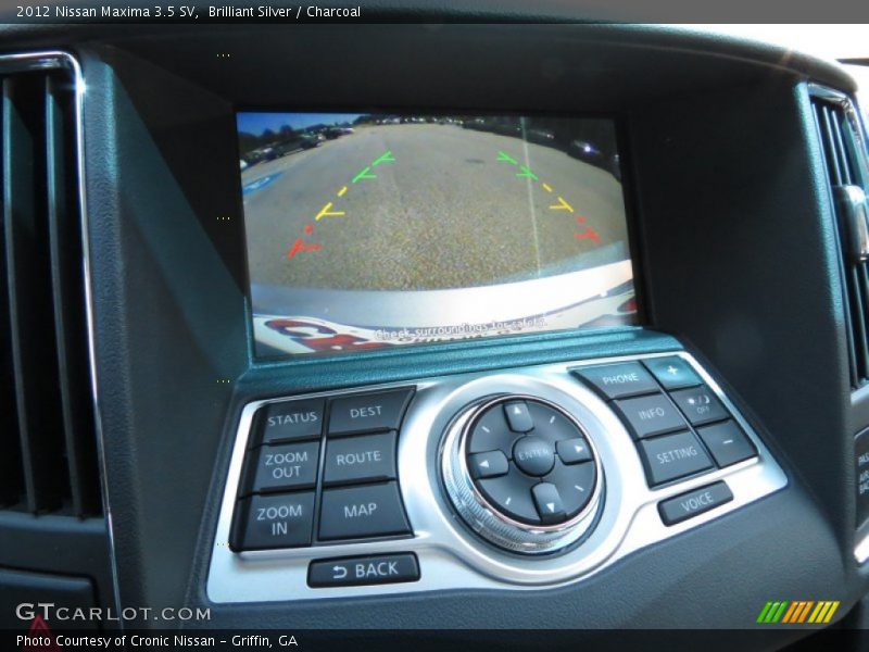 Brilliant Silver / Charcoal 2012 Nissan Maxima 3.5 SV