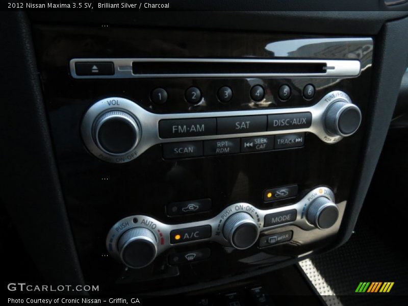 Brilliant Silver / Charcoal 2012 Nissan Maxima 3.5 SV