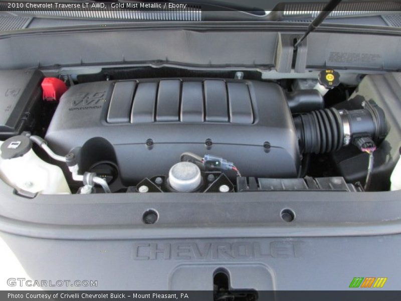  2010 Traverse LT AWD Engine - 3.6 Liter DI DOHC 24-Valve VVT V6