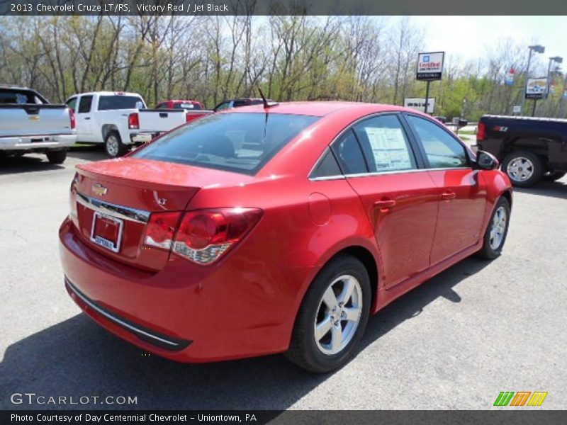 Victory Red / Jet Black 2013 Chevrolet Cruze LT/RS