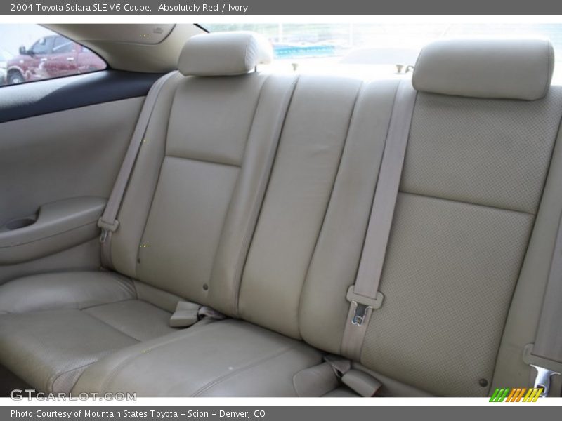 Absolutely Red / Ivory 2004 Toyota Solara SLE V6 Coupe