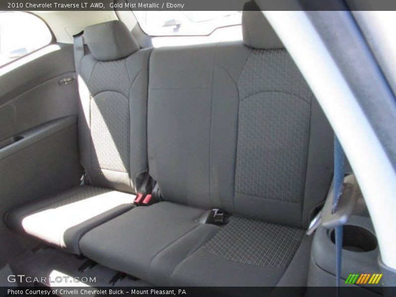 Gold Mist Metallic / Ebony 2010 Chevrolet Traverse LT AWD