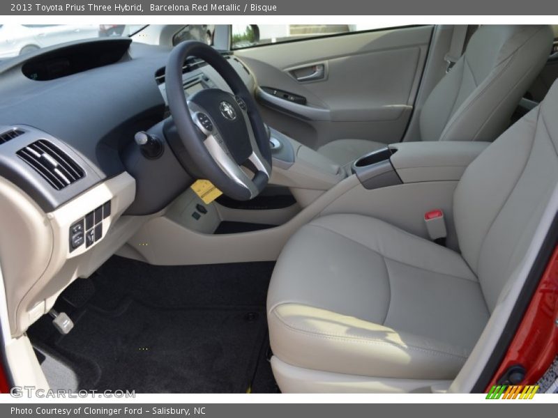  2013 Prius Three Hybrid Bisque Interior