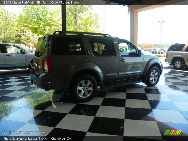 Storm Gray / Russet Brown 2008 Nissan Pathfinder SE