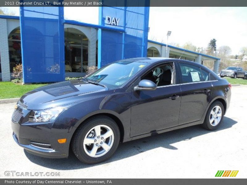 Blue Ray Metallic / Jet Black 2013 Chevrolet Cruze LT