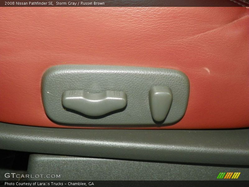 Storm Gray / Russet Brown 2008 Nissan Pathfinder SE