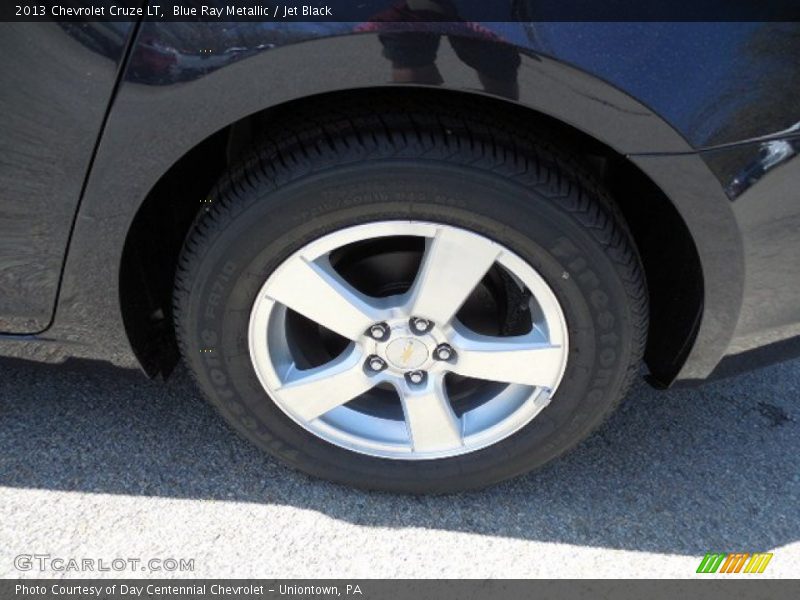 Blue Ray Metallic / Jet Black 2013 Chevrolet Cruze LT