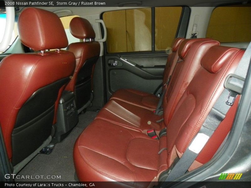 Rear Seat of 2008 Pathfinder SE