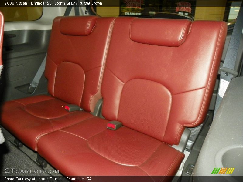 Rear Seat of 2008 Pathfinder SE