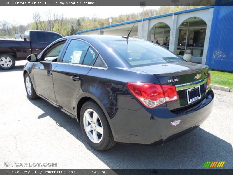 Blue Ray Metallic / Jet Black 2013 Chevrolet Cruze LT