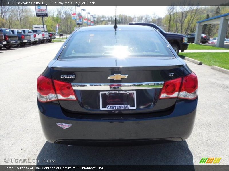 Blue Ray Metallic / Jet Black 2013 Chevrolet Cruze LT
