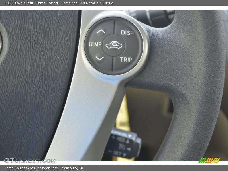 Controls of 2013 Prius Three Hybrid