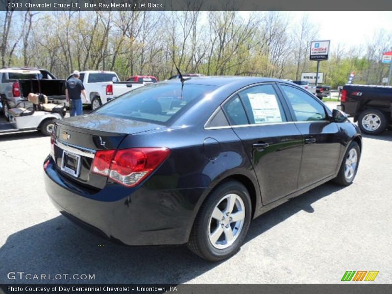 Blue Ray Metallic / Jet Black 2013 Chevrolet Cruze LT