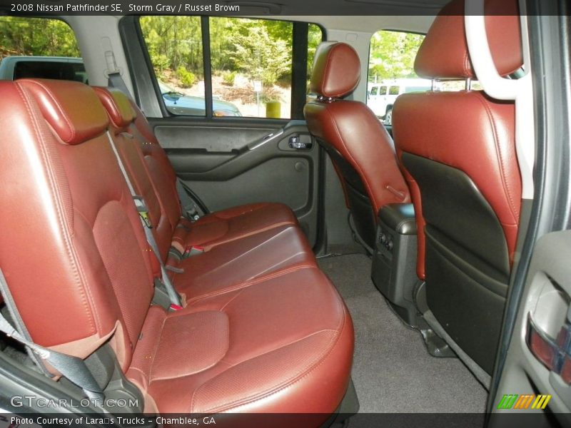 Rear Seat of 2008 Pathfinder SE