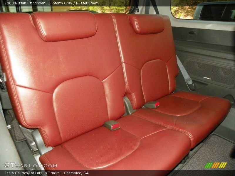 Rear Seat of 2008 Pathfinder SE