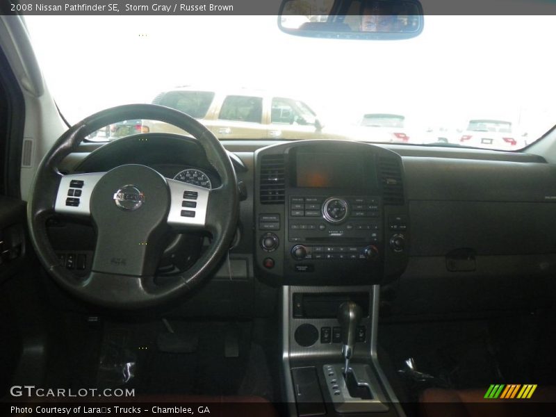 Storm Gray / Russet Brown 2008 Nissan Pathfinder SE