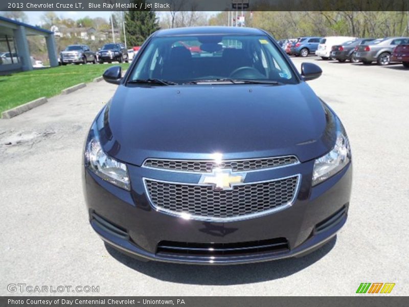 Blue Ray Metallic / Jet Black 2013 Chevrolet Cruze LT
