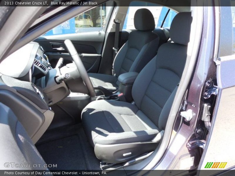 Blue Ray Metallic / Jet Black 2013 Chevrolet Cruze LT
