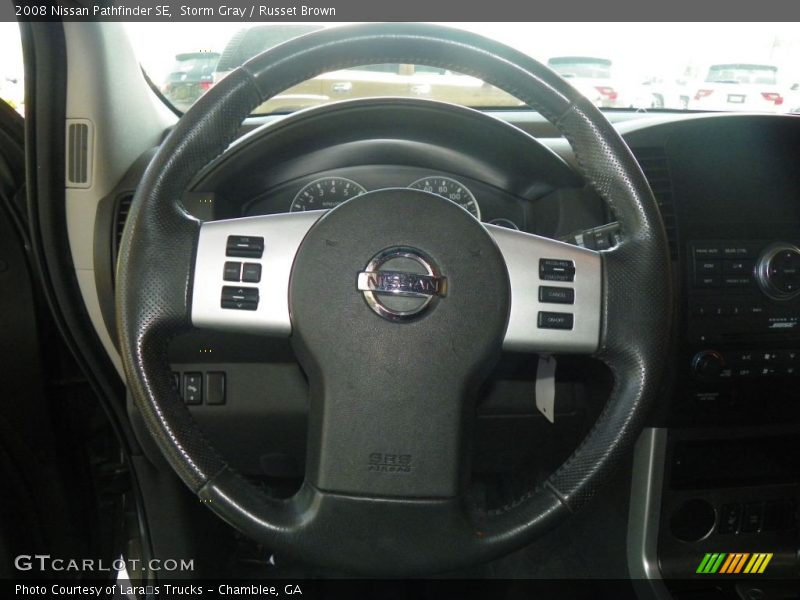 Storm Gray / Russet Brown 2008 Nissan Pathfinder SE