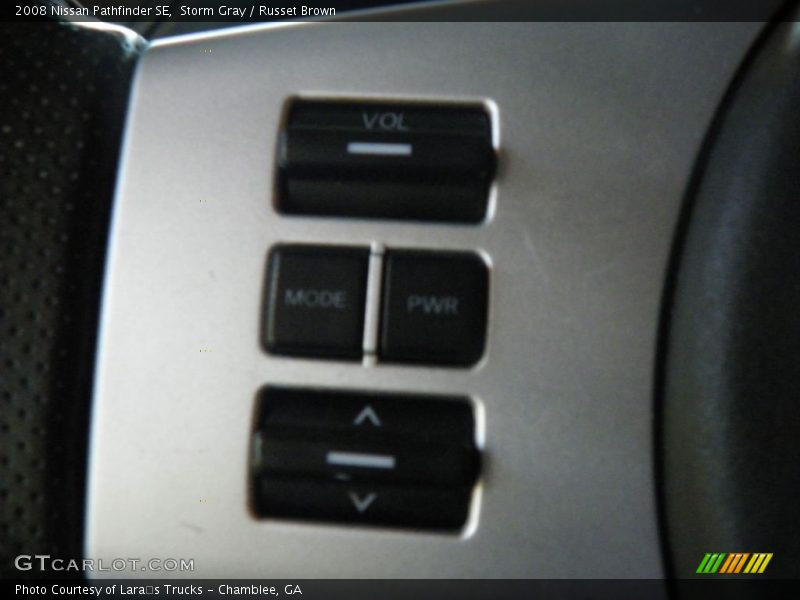 Storm Gray / Russet Brown 2008 Nissan Pathfinder SE