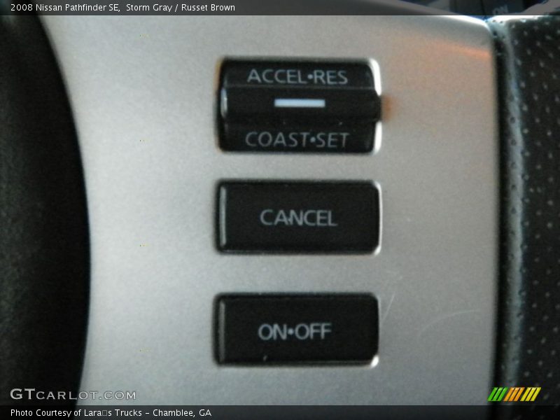 Storm Gray / Russet Brown 2008 Nissan Pathfinder SE