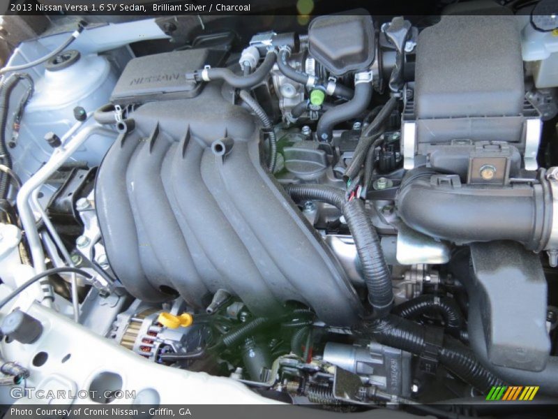  2013 Versa 1.6 SV Sedan Engine - 1.6 Liter DOHC 16-Valve CVTCS 4 Cylinder