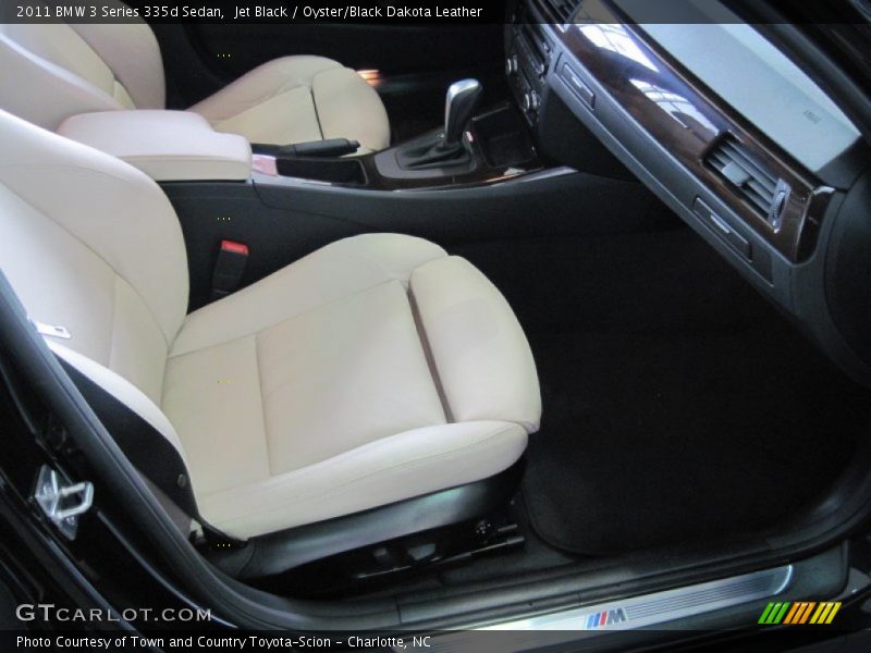Jet Black / Oyster/Black Dakota Leather 2011 BMW 3 Series 335d Sedan