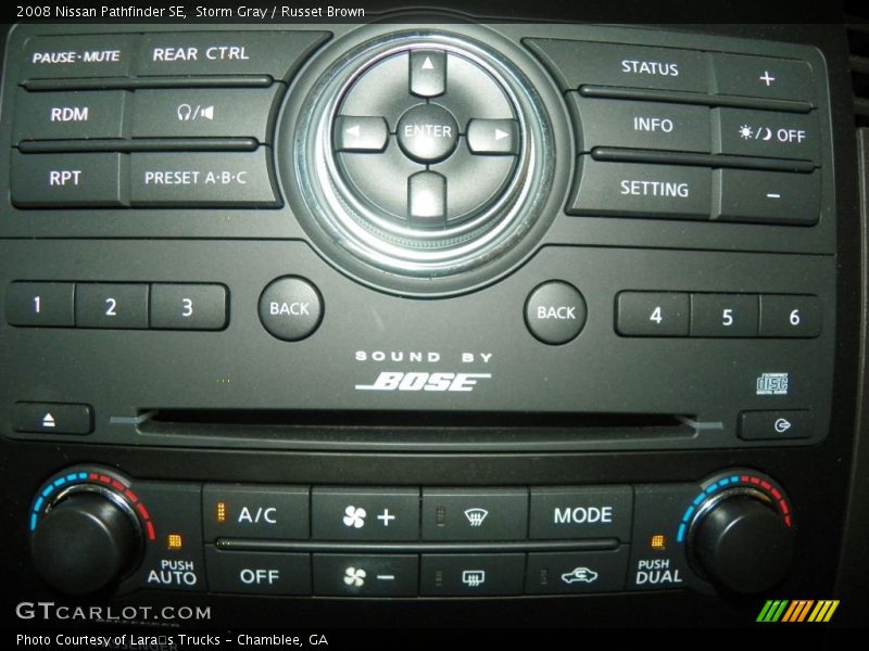 Audio System of 2008 Pathfinder SE