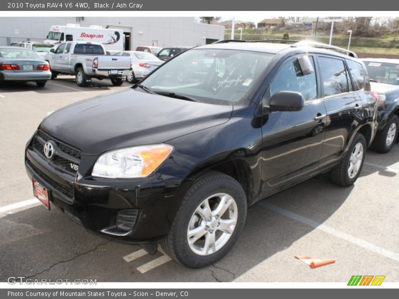 Black / Ash Gray 2010 Toyota RAV4 V6 4WD