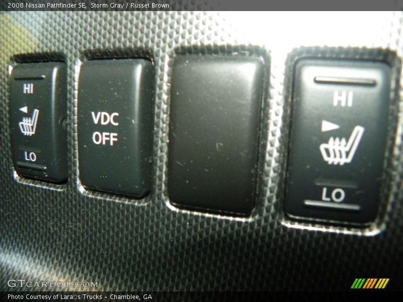 Storm Gray / Russet Brown 2008 Nissan Pathfinder SE