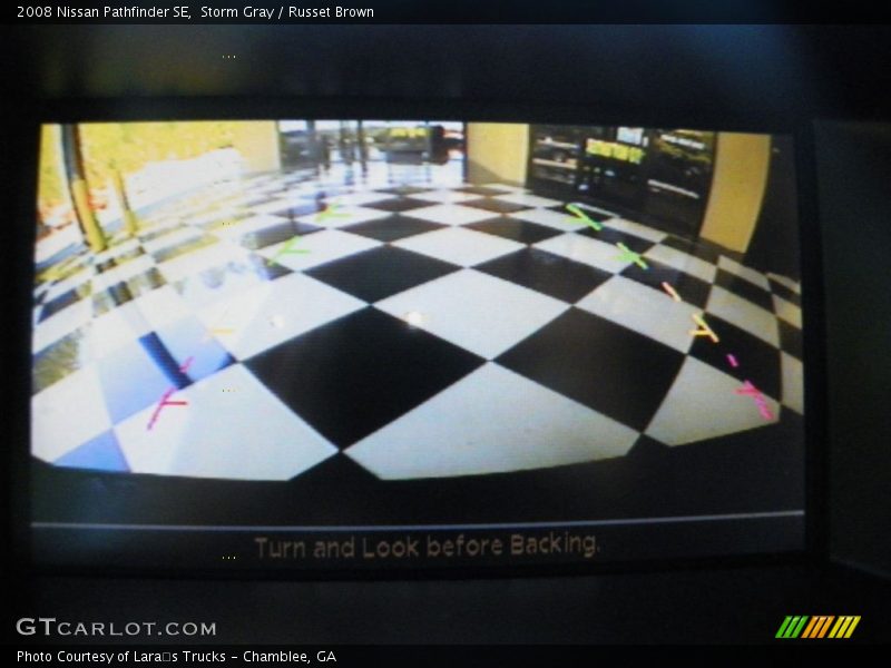 Storm Gray / Russet Brown 2008 Nissan Pathfinder SE