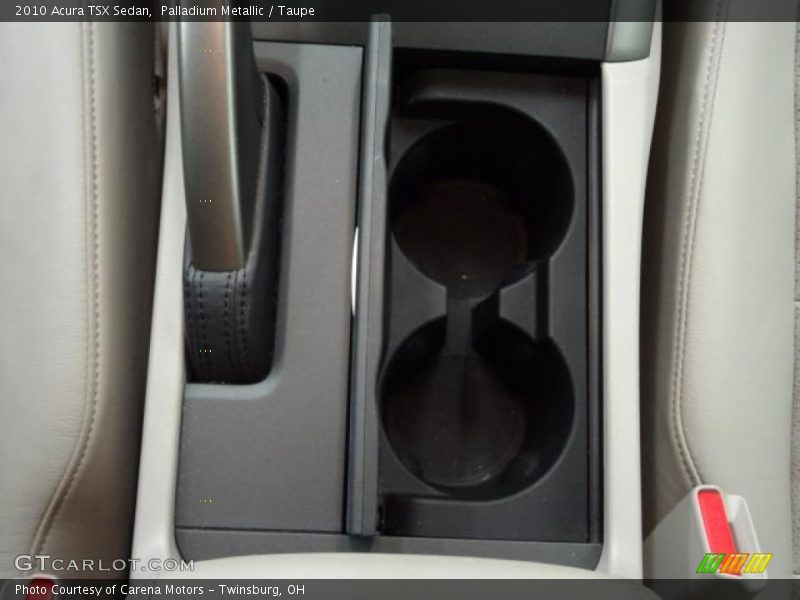 Palladium Metallic / Taupe 2010 Acura TSX Sedan