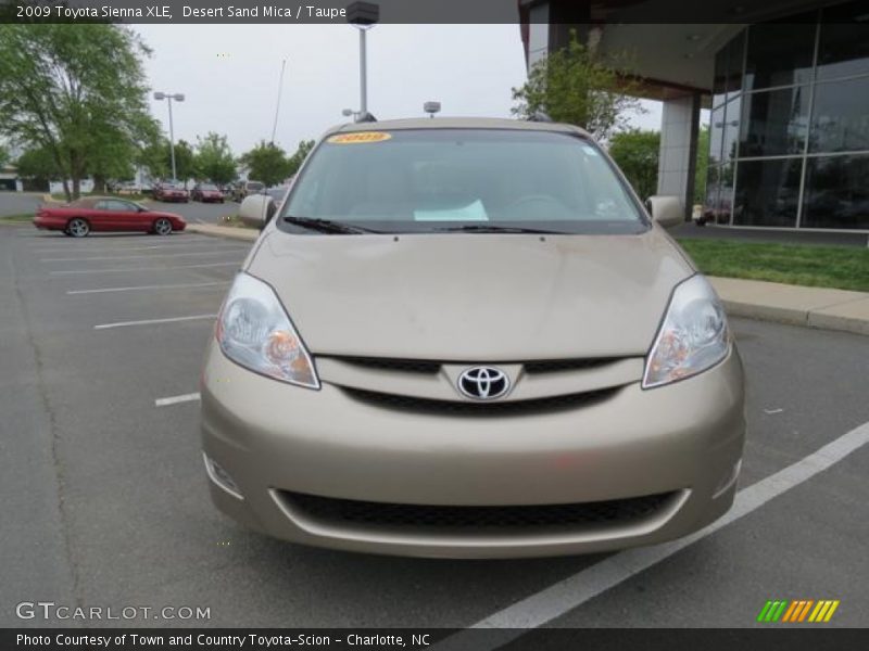 Desert Sand Mica / Taupe 2009 Toyota Sienna XLE