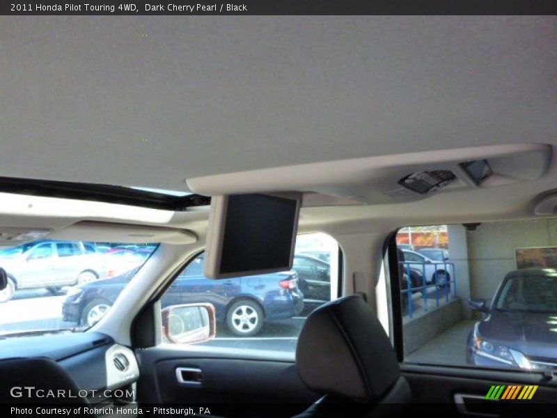 Dark Cherry Pearl / Black 2011 Honda Pilot Touring 4WD