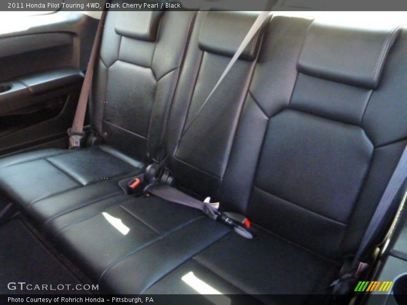 Dark Cherry Pearl / Black 2011 Honda Pilot Touring 4WD