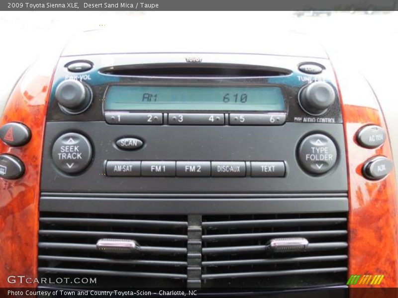 Desert Sand Mica / Taupe 2009 Toyota Sienna XLE