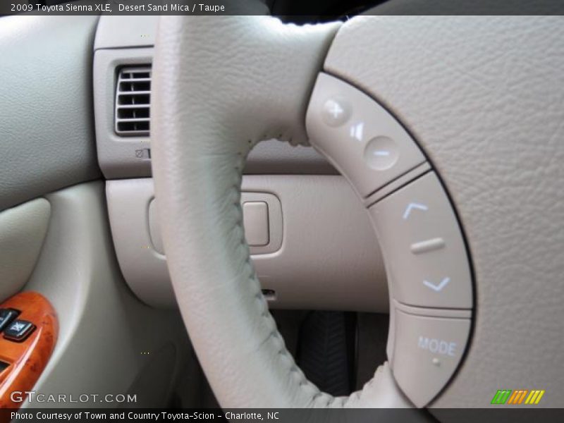 Desert Sand Mica / Taupe 2009 Toyota Sienna XLE