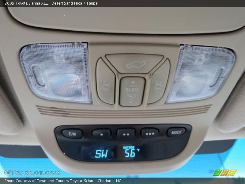 Desert Sand Mica / Taupe 2009 Toyota Sienna XLE