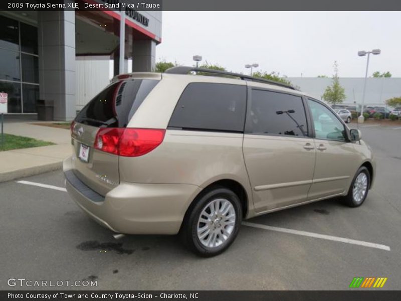 Desert Sand Mica / Taupe 2009 Toyota Sienna XLE