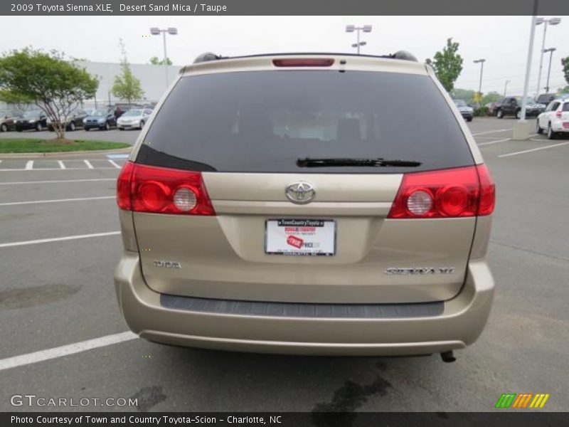 Desert Sand Mica / Taupe 2009 Toyota Sienna XLE