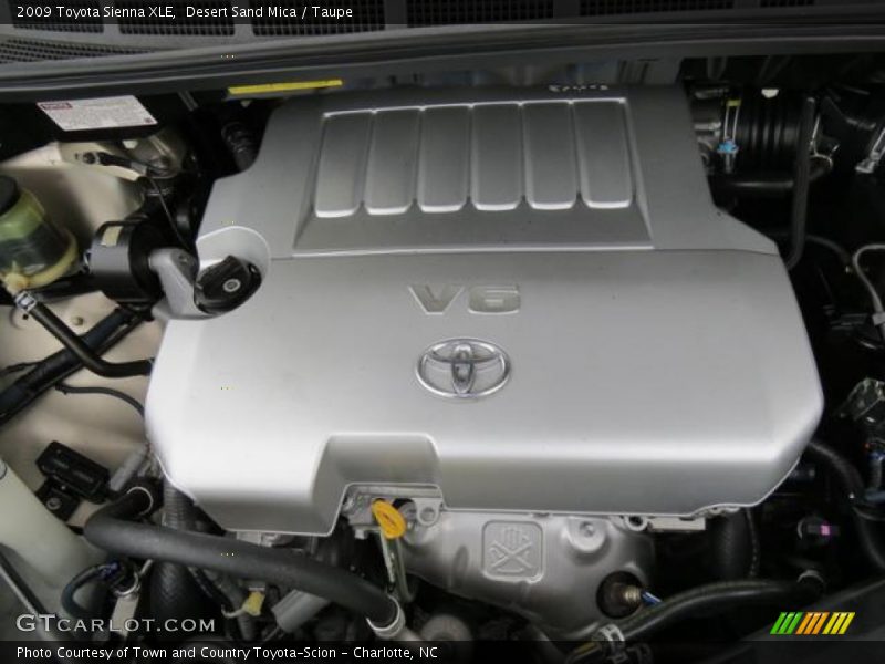 Desert Sand Mica / Taupe 2009 Toyota Sienna XLE