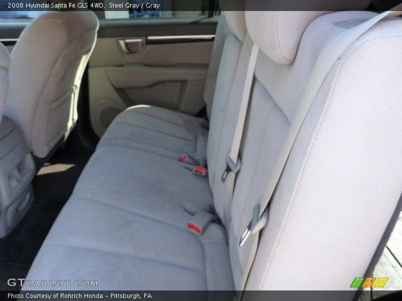 Rear Seat of 2008 Santa Fe GLS 4WD