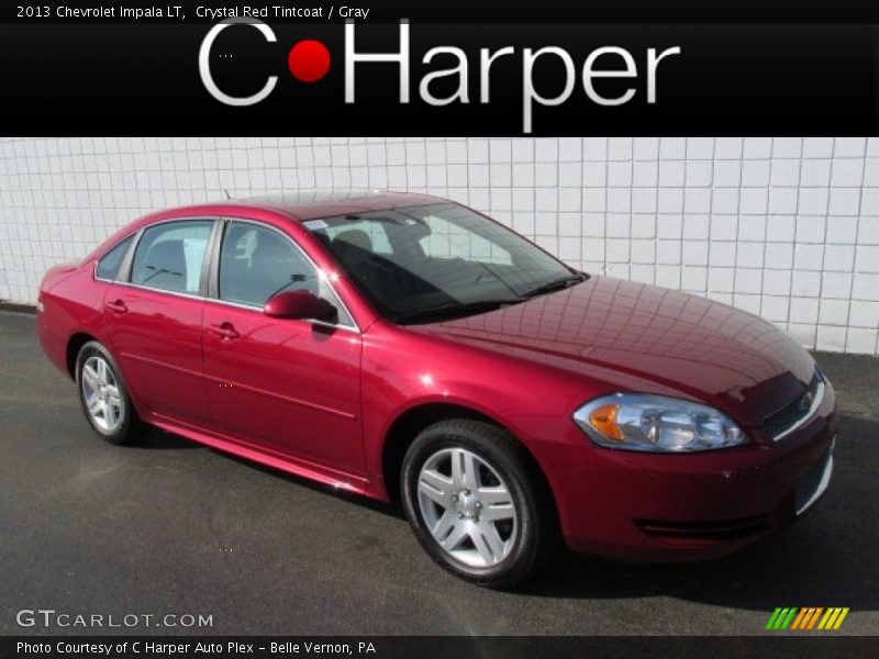 Crystal Red Tintcoat / Gray 2013 Chevrolet Impala LT
